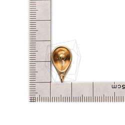 ERG-1103-MG【2個入り】ウオータードロップピアス/Mini Water Drop Post Earrings 5枚目の画像