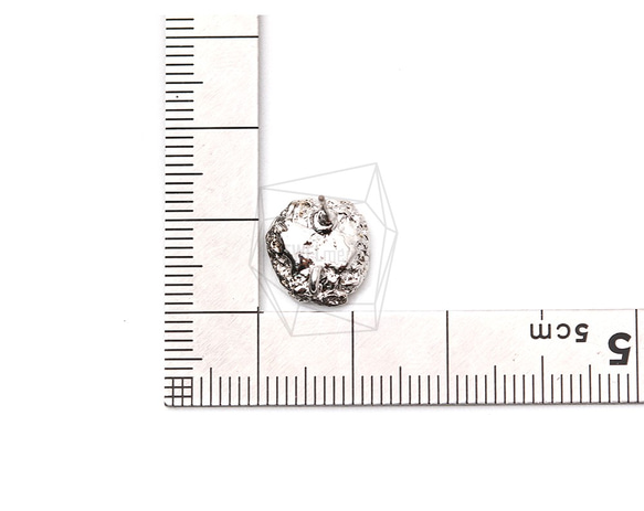 ERG-1110-R [2件]錘形圓形耳釘 第5張的照片