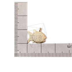 PDT-2136-MG【2個入り】フィッシュペンダント,Tropical Fish Pendant 5枚目の画像