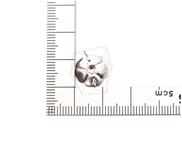 ERG-1116-MR【2個入り】フラワースタッドピアス,Flower Stud Post Earrings 5枚目の画像