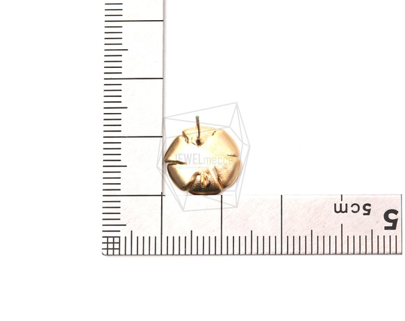 ERG-1118-MG [2件]花耳釘，花耳釘耳環 第5張的照片