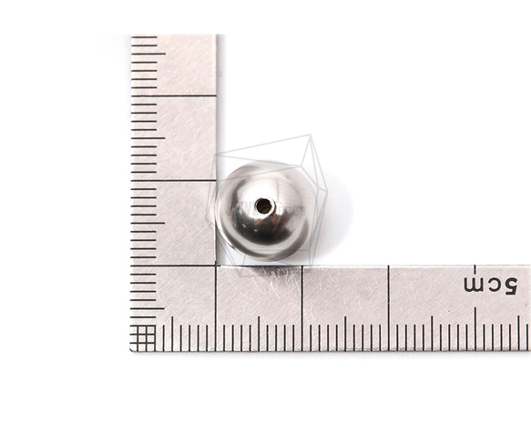 PDT-2154-MR【每包4片】球珠，銅珠 第5張的照片