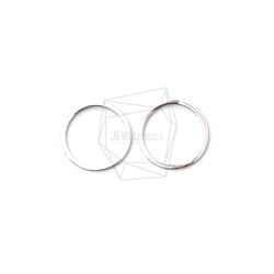 PDT-1890-R【10個入り】フープチャーム,Hoop Charm/14mm x 14mm 1枚目の画像