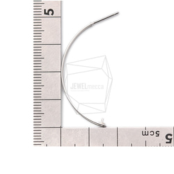 ERG-1162-MR [2個]曲線線耳環，曲線線耳釘 第5張的照片