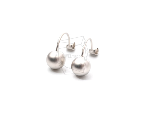 ERG-1177-MR [2個]球形耳環扣，球形耳離合器/耳環架 第2張的照片