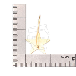 ERG-1187-MG【2件】星鉤耳環,星鉤耳環/星耳線 第5張的照片