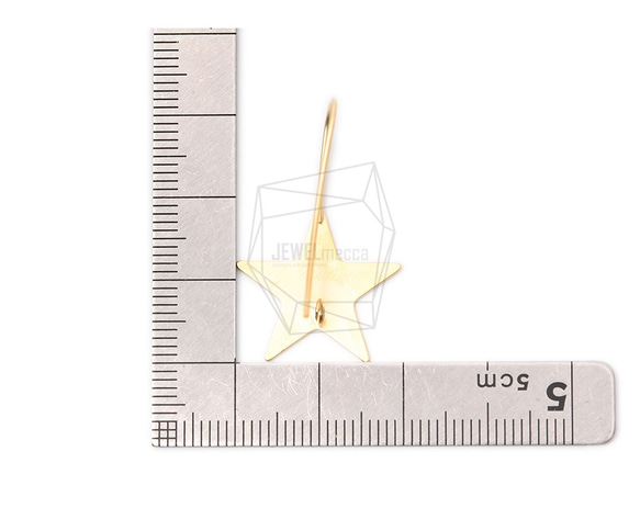 ERG-1187-MG【2件】星鉤耳環,星鉤耳環/星耳線 第5張的照片