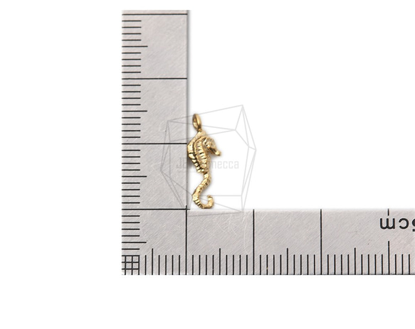 PDT-2182-MG【2個入り】タツノオトシゴ ペンダント,Hippocampus Pendant 5枚目の画像
