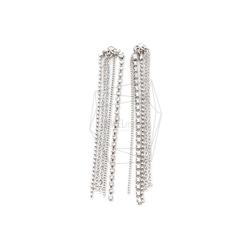 ERG-1225-R【2個入り】チェーンタッセルチャーム,Chain tassel Earring Charm 1枚目の画像