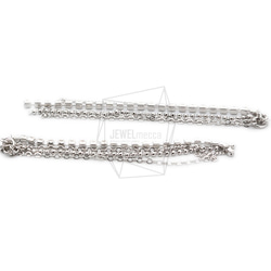 ERG-1225-R【2個入り】チェーンタッセルチャーム,Chain tassel Earring Charm 3枚目の画像