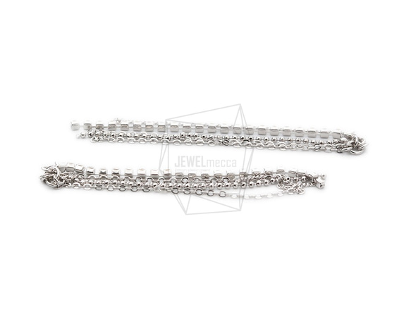 ERG-1225-R【2個入り】チェーンタッセルチャーム,Chain tassel Earring Charm 3枚目の画像