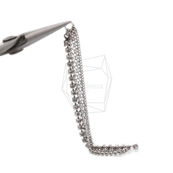 ERG-1225-R【2個入り】チェーンタッセルチャーム,Chain tassel Earring Charm 4枚目の画像