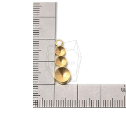 PDT-2187-MG [2個]珍珠杯吊墜，珍珠杯吊墜/ 7mm x 20mm 第5張的照片