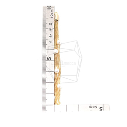 ERG-1240-G [2個]珍珠流蘇小飾物，珍珠流蘇小飾物 第5張的照片