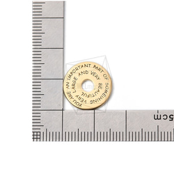 PDT-2193-MG [2個]印花硬幣吊墜 第5張的照片