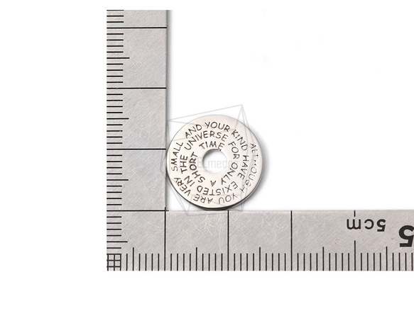 PDT-2193-MR [2個]印花硬幣吊墜 第5張的照片