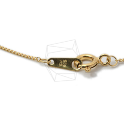 CHN-013-G【1個入り】(925)シルバーネックレスチェーン,Chain for necklace 1枚目の画像