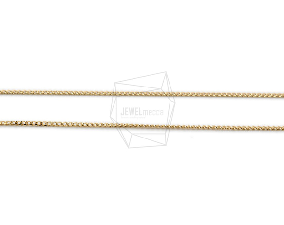 CHN-013-G【1個入り】(925)シルバーネックレスチェーン,Chain for necklace 2枚目の画像