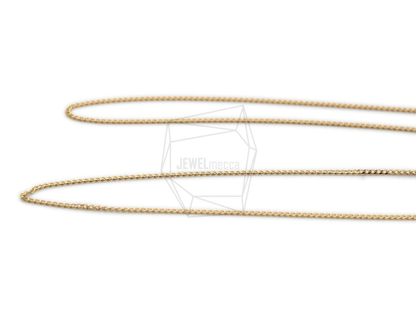 CHN-013-G【1個入り】(925)シルバーネックレスチェーン,Chain for necklace 3枚目の画像