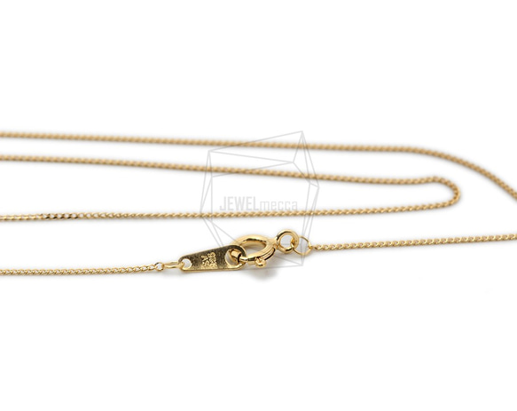 CHN-013-G【1個入り】(925)シルバーネックレスチェーン,Chain for necklace 4枚目の画像