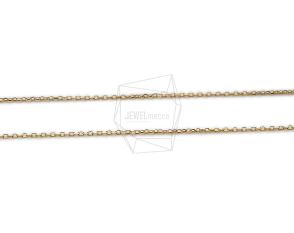 CHN-014-G【1個入り】(925)シルバーネックレスチェーン,Chain for necklace 2枚目の画像