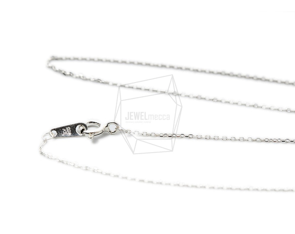 CHN-014-R【1個入り】(925)シルバーネックレスチェーン,Chain for necklace 3枚目の画像