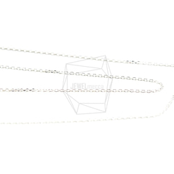 CHN-014-R【1個入り】(925)シルバーネックレスチェーン,Chain for necklace 4枚目の画像