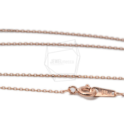 CHN-014-PG【1個入り】(925)シルバーネックレスチェーン,Chain for necklace 3枚目の画像