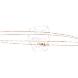CHN-014-PG【1個入り】(925)シルバーネックレスチェーン,Chain for necklace 4枚目の画像