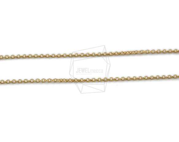 CHN-015-G【1個入り】(925)シルバーネックレスチェーン,Chain for necklace 2枚目の画像