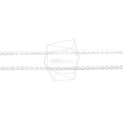 CHN-015-R【每包1件】（925）銀色項鍊鏈，項鍊鏈 第2張的照片