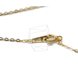 CHN-016-G【1個入り】(925)シルバーネックレスチェーン,230SF Chain for necklace 1枚目の画像