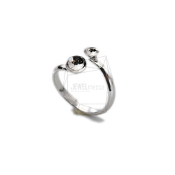 RNG-019-R [1piece] Band Ring, Band Ring / Adjustable Ring 第1張的照片