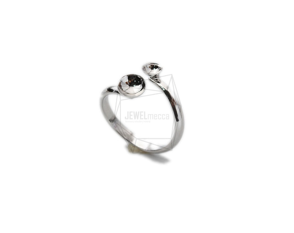 RNG-019-R [1piece] Band Ring, Band Ring / Adjustable Ring 第1張的照片