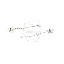 ERG-1262-R【2個入り】ペタルフラワーチャーム,Petal Flower Earring Charm 3枚目の画像