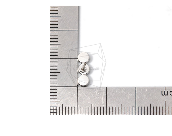 ERG-1265-MR [2件]珍珠杯耳釘 第5張的照片
