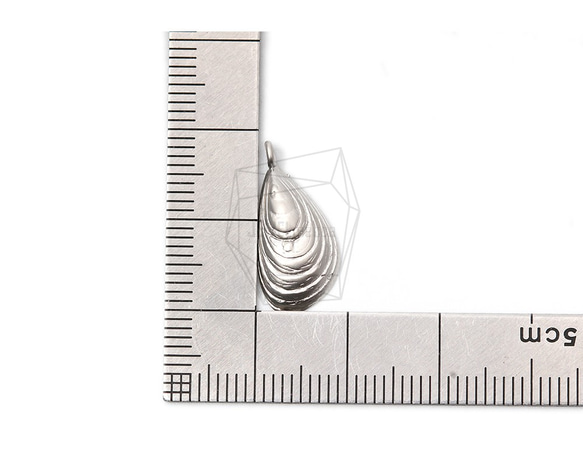 PDT-2261-MR [2個]貝殼吊墜，貝殼飾物，沙灘飾物 第5張的照片