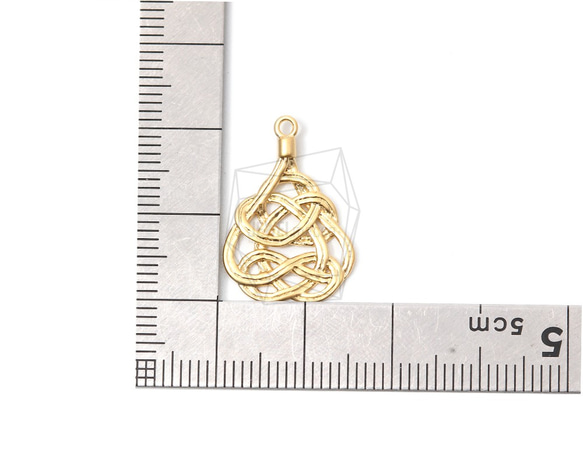 PDT-2221-MG【2個入り】オーバルパターンのペンダント, Oval pattern Pendant 5枚目の画像