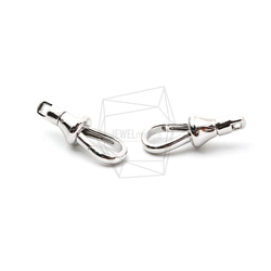 PDT-2266-R【2個入り】クラスプロックペンダント,Clasp Lock Pendant/8mm x 14mm 3枚目の画像