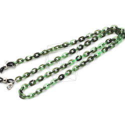 CHN-019-G【1個入り】アクリルチェーン,マスクチェーン,acrylic chain for glasses 1枚目の画像