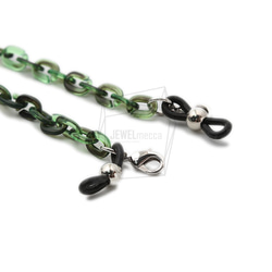 CHN-019-G【1個入り】アクリルチェーン,マスクチェーン,acrylic chain for glasses 4枚目の画像