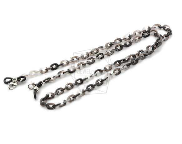 CHN-022-G【1個入り】アクリルチェーン,マスクチェーン,acrylic chain for glasses 1枚目の画像