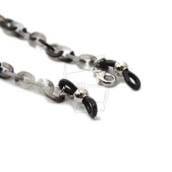 CHN-022-G【1個入り】アクリルチェーン,マスクチェーン,acrylic chain for glasses 4枚目の画像