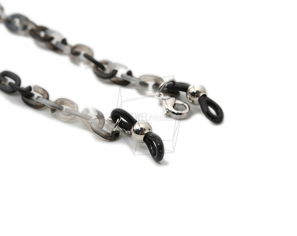 CHN-022-G【1個入り】アクリルチェーン,マスクチェーン,acrylic chain for glasses 4枚目の画像