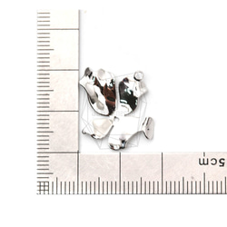 PDT-2301-R【4個入り】ペタルフラワーペンダント,Four Petal Flower Pendant 5枚目の画像