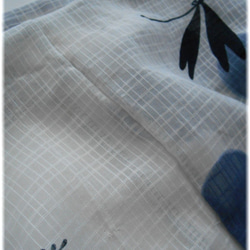 着物リメイク　シースルーチュニック　蜻蛉 4枚目の画像