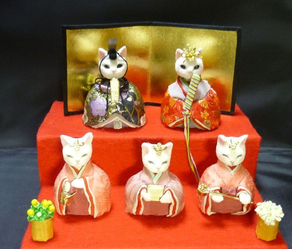 ねこねこ様オーダー♡おとぎの国の猫と仲間たち♡ハンドメイド