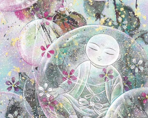 工房 月の詩「お地蔵さま ポストカード10枚セット」 ポストカード 工房