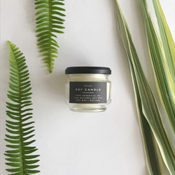 【レモングラスの香り】100%natural essential oil & soy candle 1枚目の画像