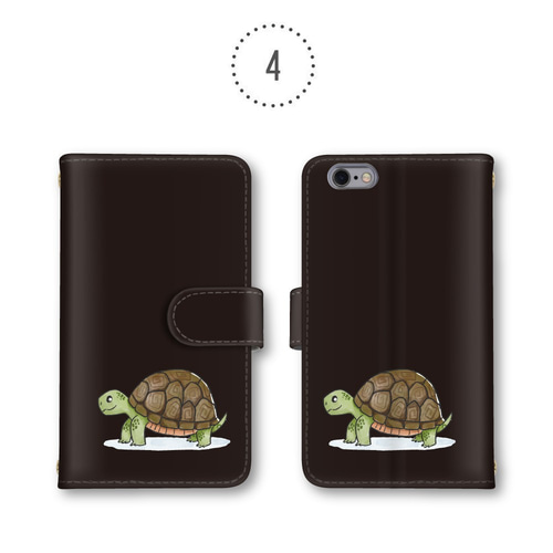 送関込【Harper & Blake】UK発!手帳型スマホケース Turtle/カメ Amazon.co.jp: スマホケース 手帳型 Android One S8 用 グリーン